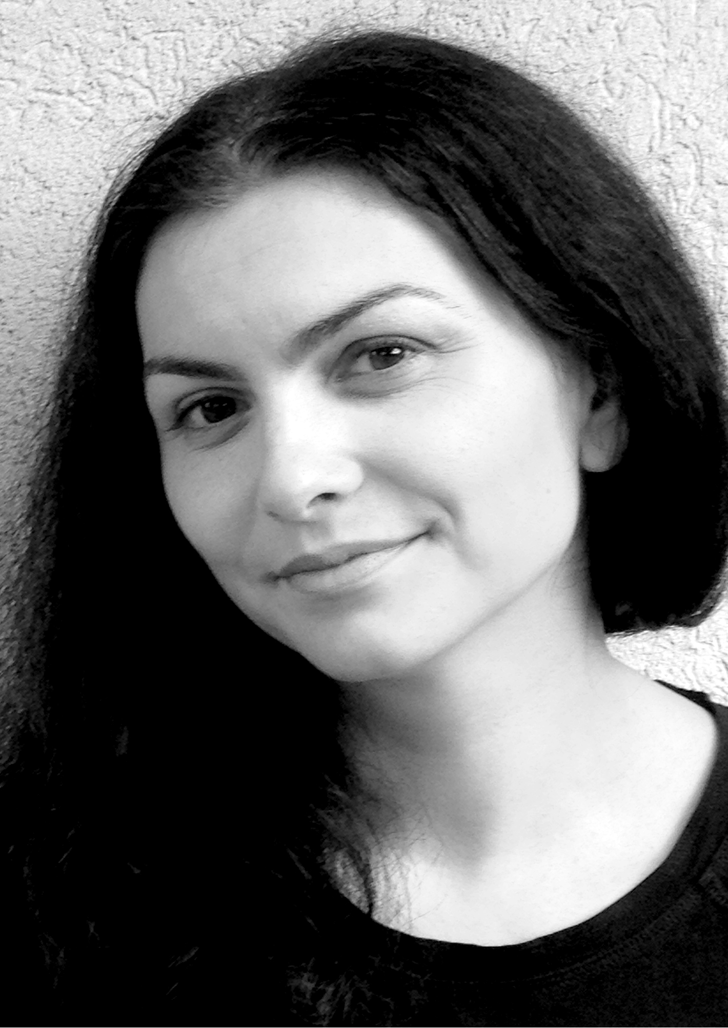 Eufrosina Sabiescu- Portrait b&w Eufrosina Sabiescu- Portrait b&w